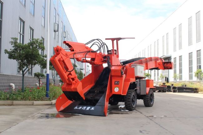 簡聊60礦用扒渣機的技術特點